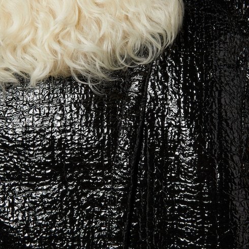 Gucci Coated Fabric Bomber Jacket In Black