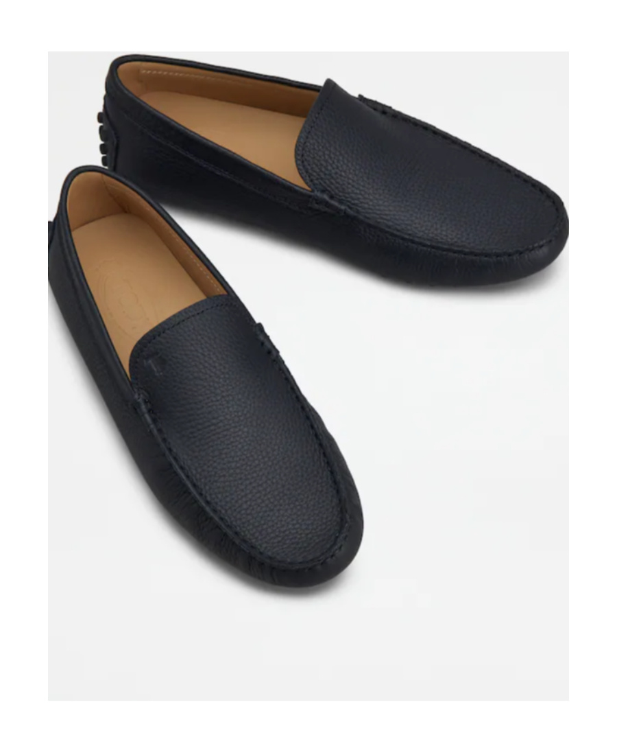 Tod's Gommino Leather Loafers In Black