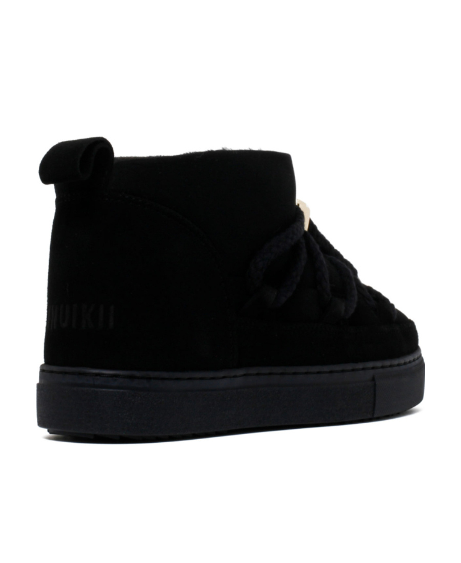 Inuikii Woman Ankle Boots Black Size 6 Leather In Black