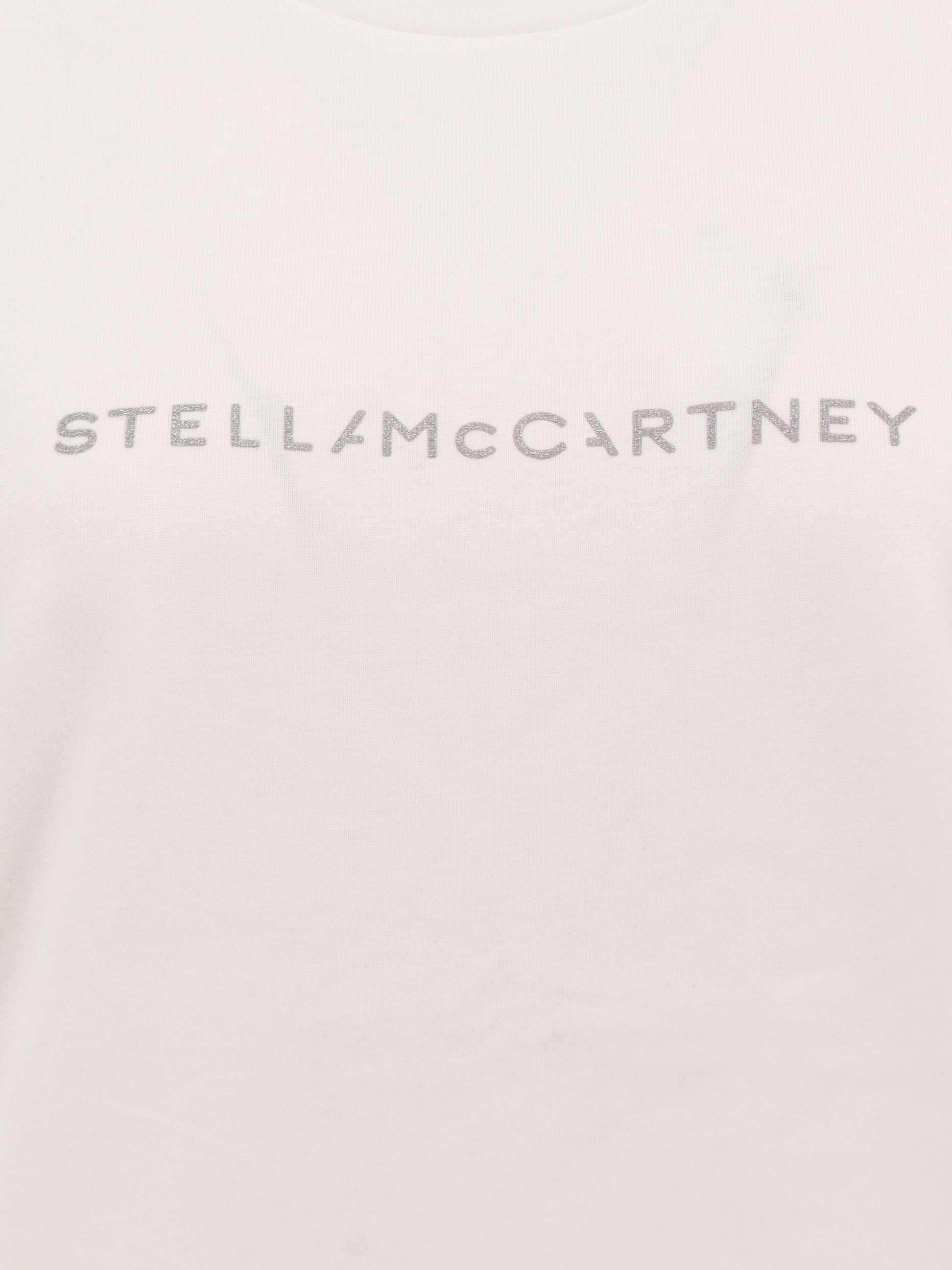 Stella Mccartney Iconic Sustainable Cotton T-shirt In White