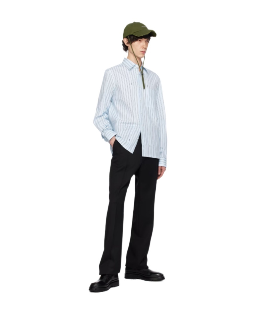 Jacquemus Le Chouchou Series La Chemise De Costume Shirt In White