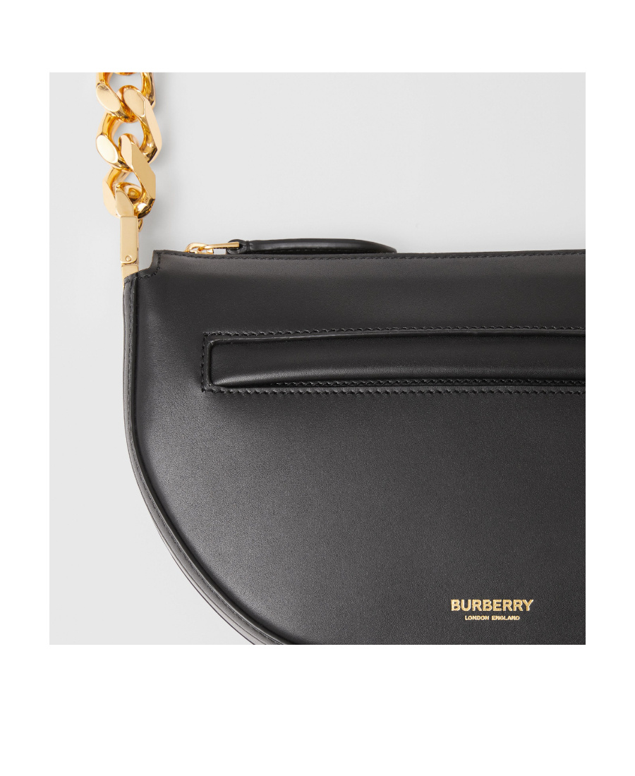 Burberry Mini Olympia Shoulder Bag In Black