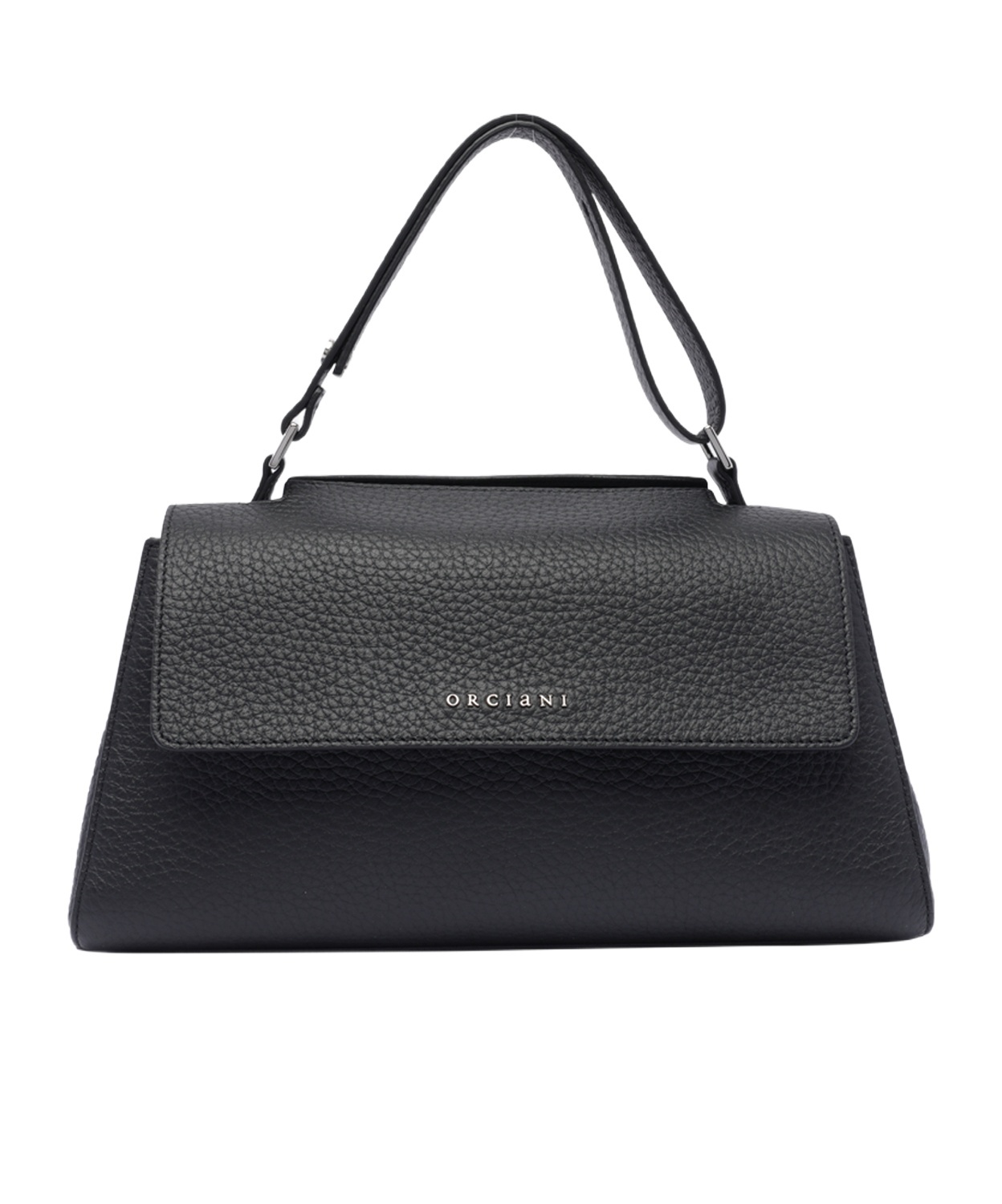 Orciani Black Handbag In Black