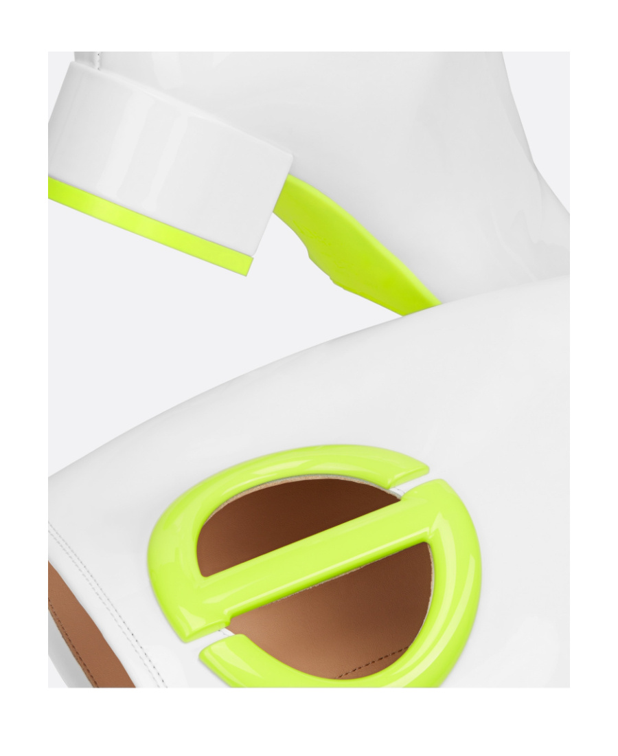 Dior Zipper Boots In White