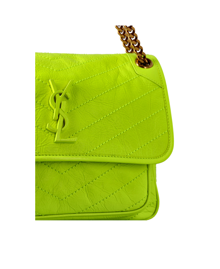Saint Laurent Medium Niki Shoulder Bag In Green