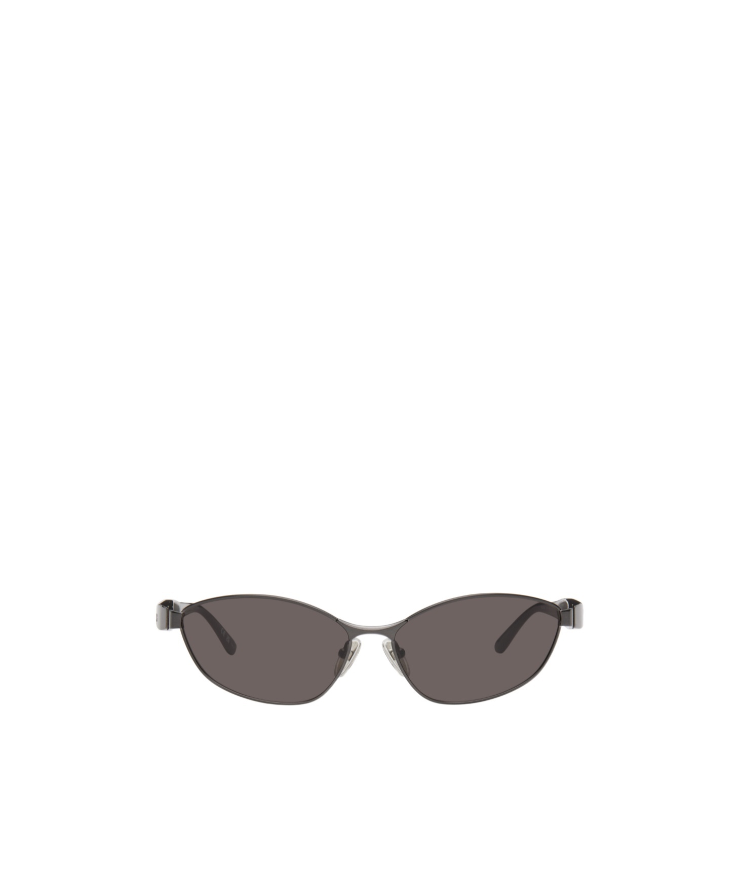 Balenciaga Grey Cat Eye Ladies Sunglasses Bb0335s 001 65 In Gray