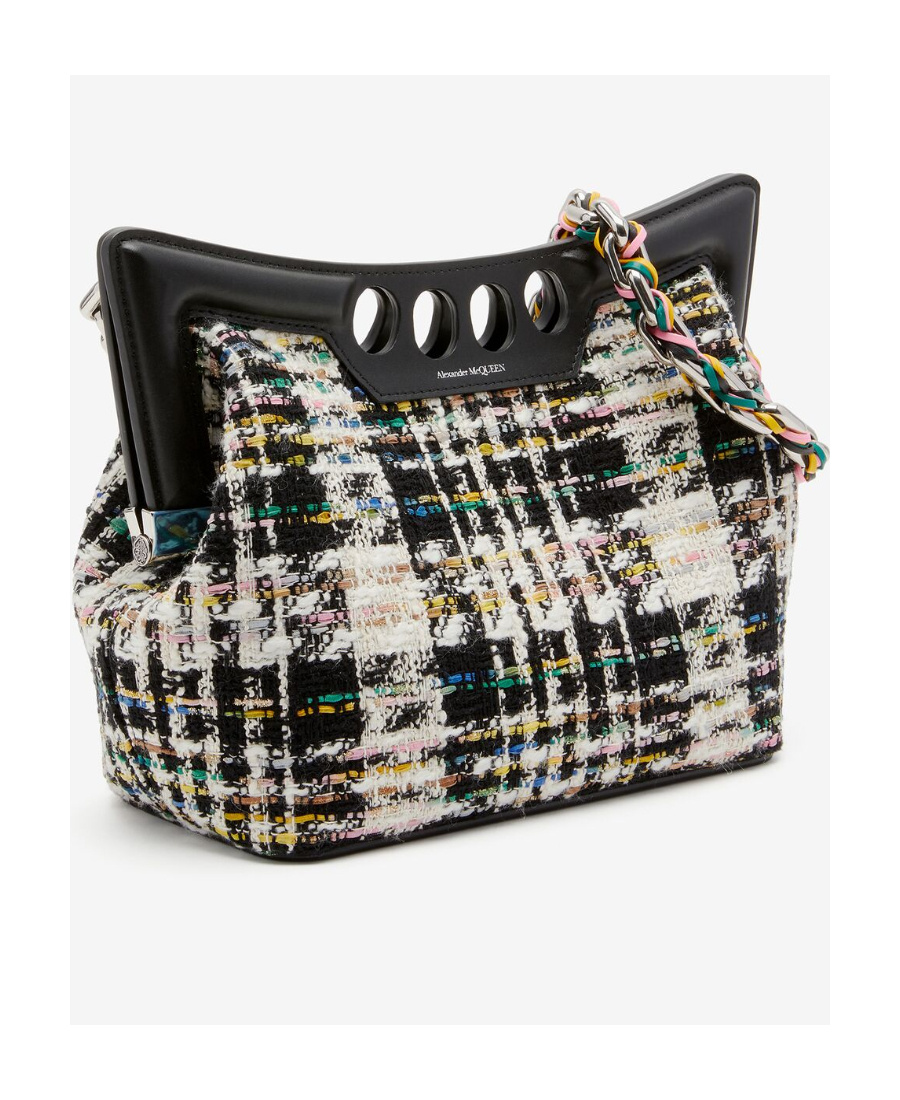 Alexander Mcqueen Kleine Schultertasche In Black