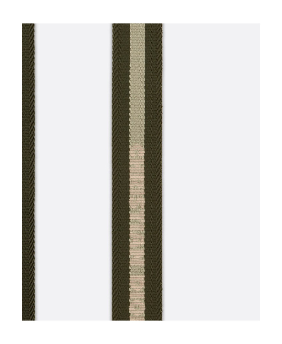Dior Logo Belt In Green