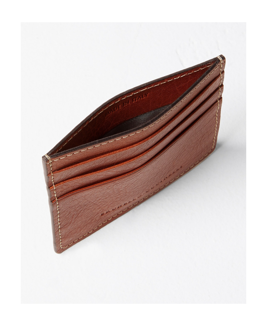 BRUNELLO CUCINELLI BRUNELLO CUCINELLI LOGO EMBOSSED CARDHOLDER