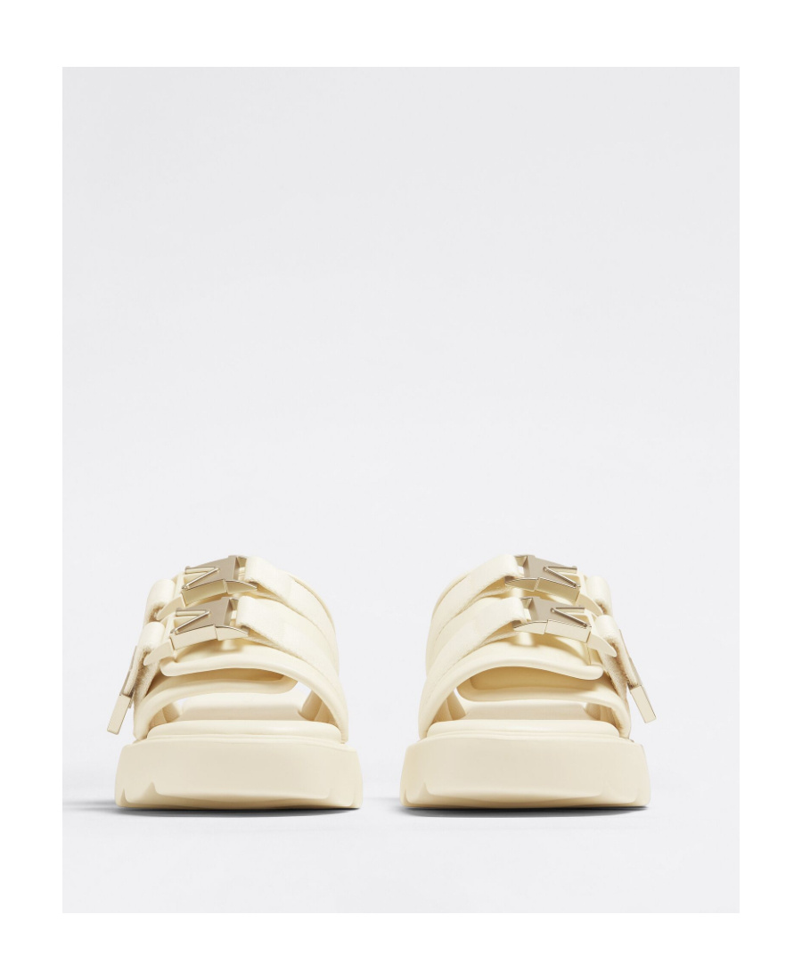 Bottega Veneta Slippers And Clogs Fabric Beige Rope In Nude