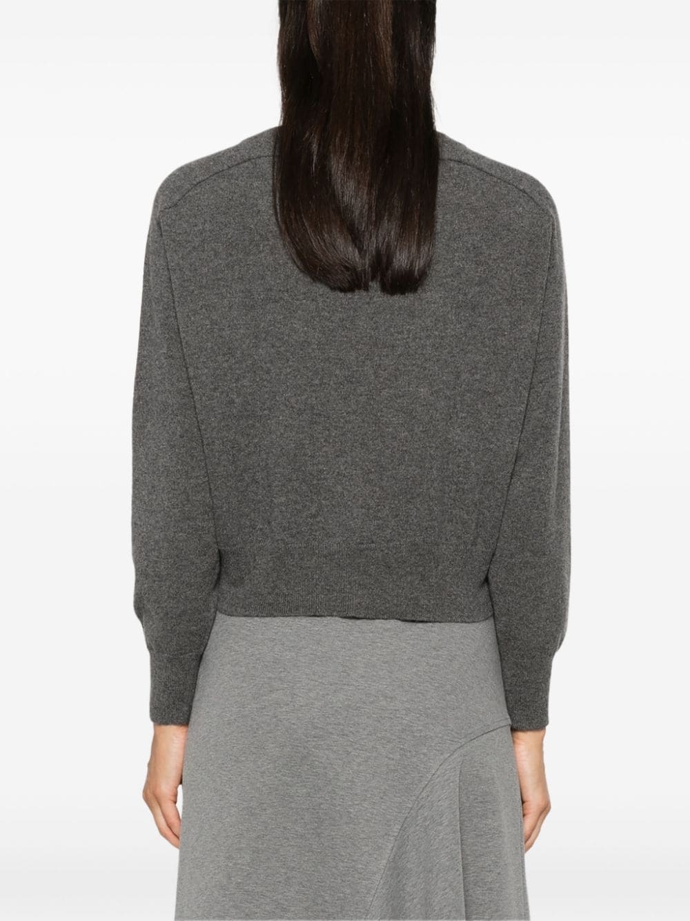 Brunello Cucinelli Monili-detailed Sweater In Black