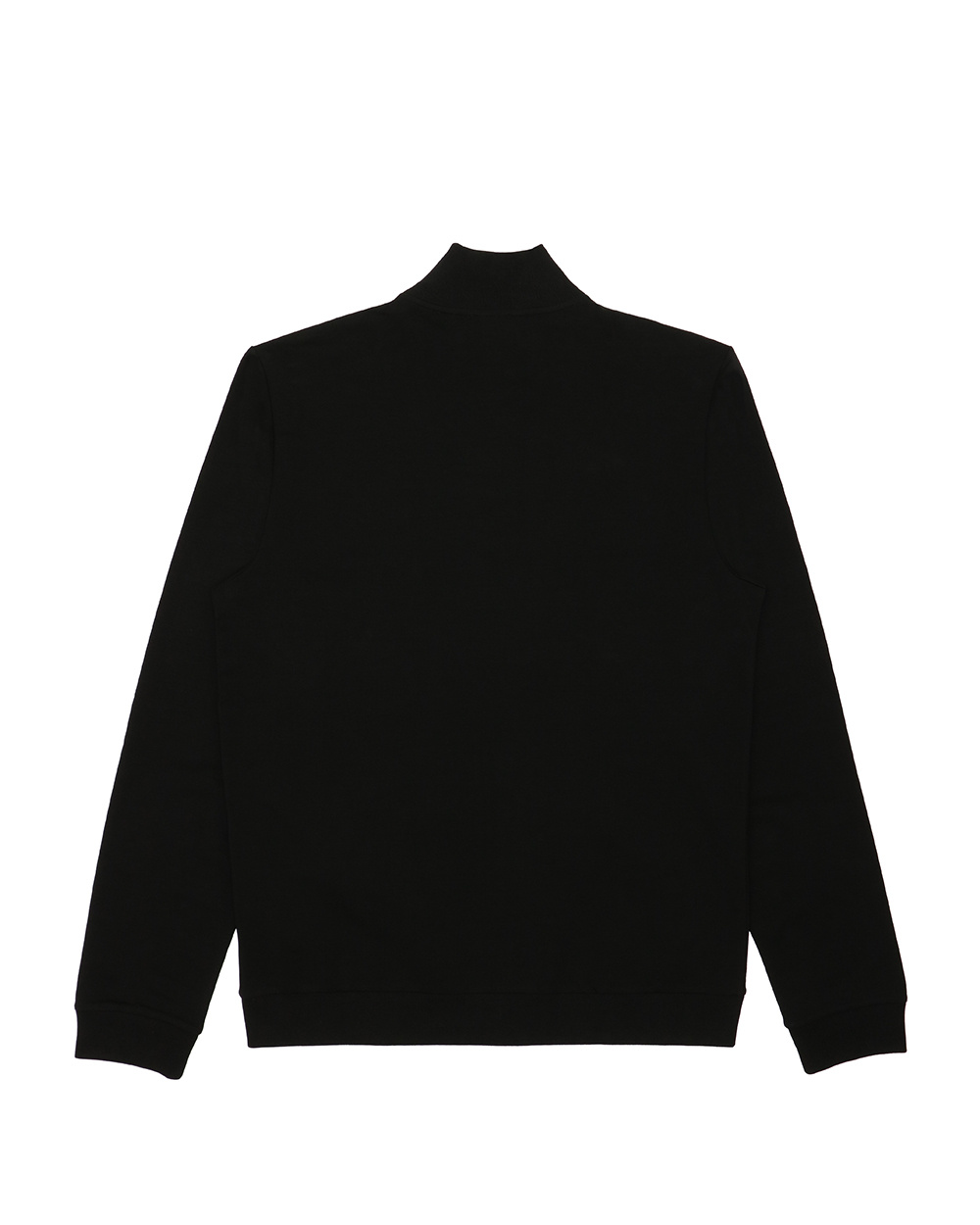 Ea7 Standing Collar Casual Jacket In Black