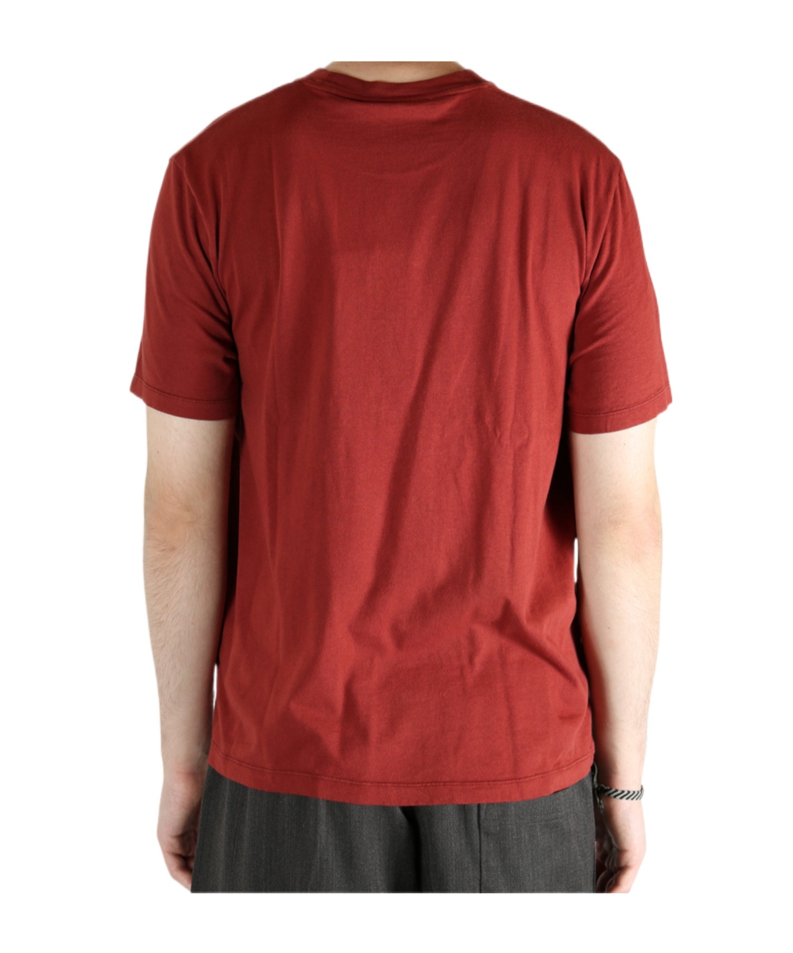 Our Legacy Short Sleeve Crew Neck Basic T-shirt In Red