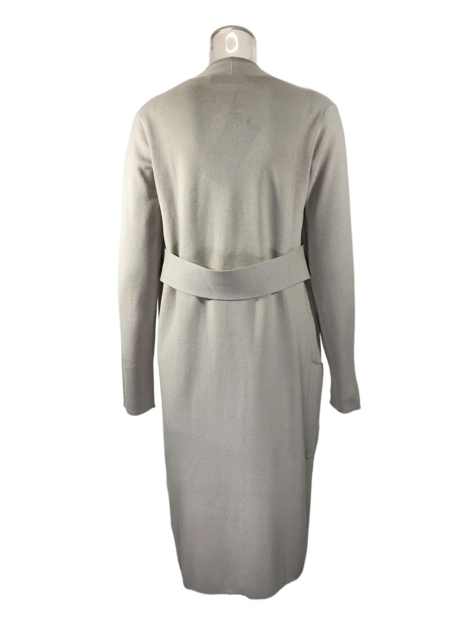 Max Mara Long Style Sweater In Gray