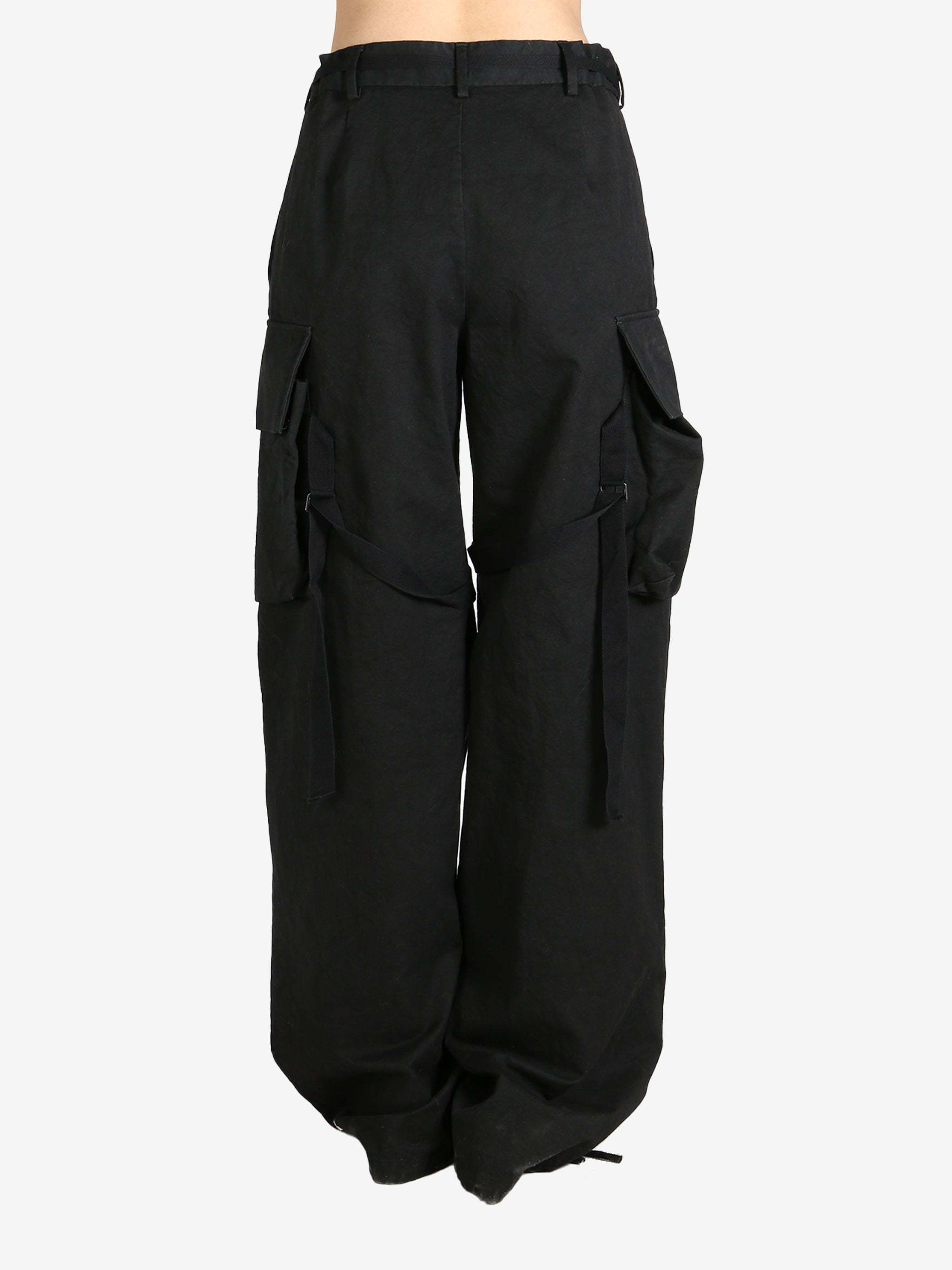 Ann Demeulemeester Work Casual Pants In Black