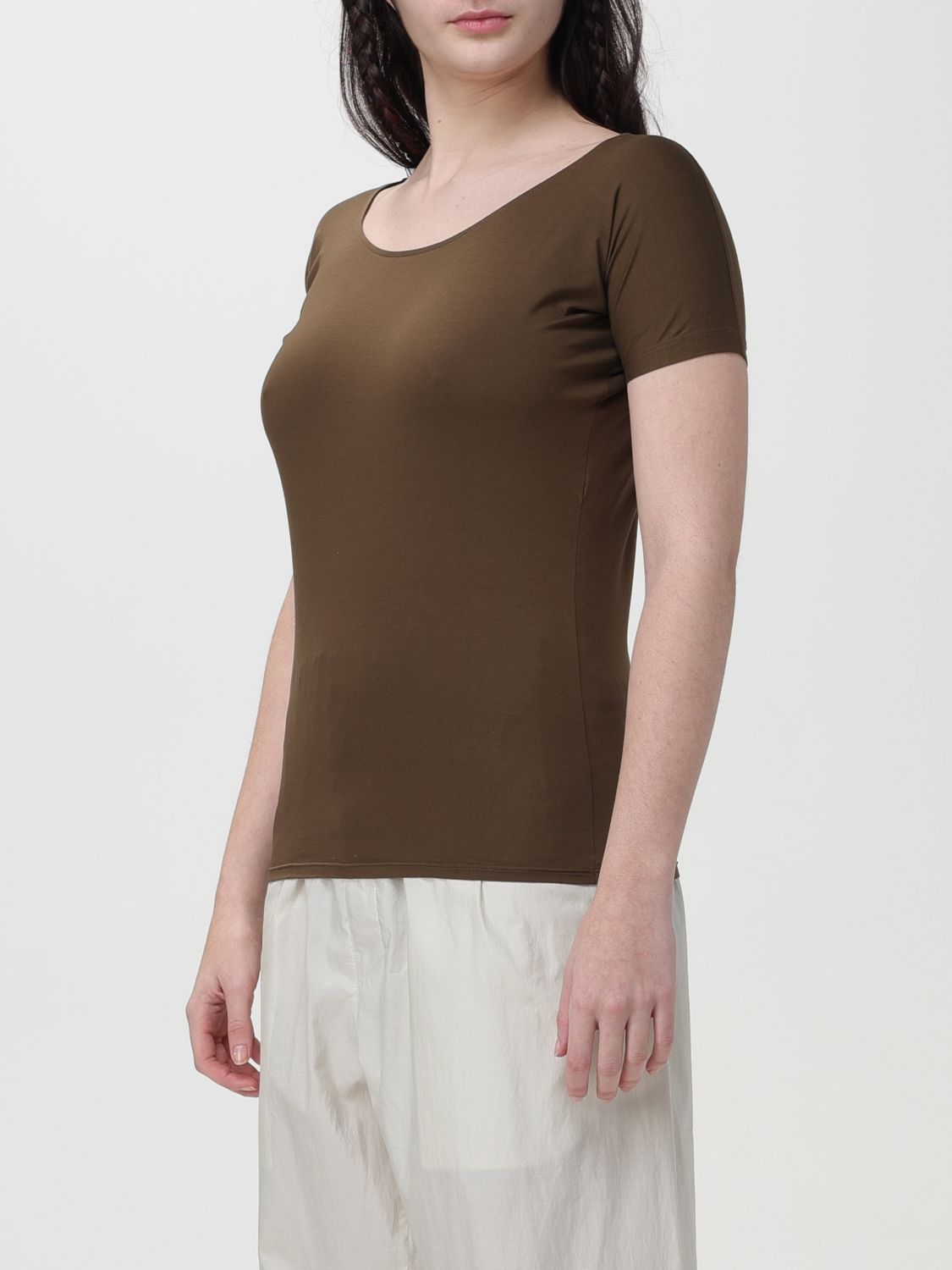 Lemaire Short-sleeved T-shirt In Green