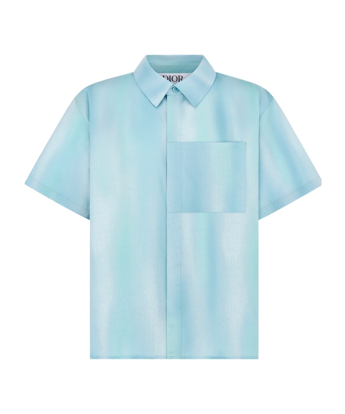 Dior Short-sleeved Shirt In Blue