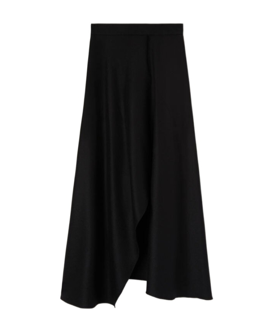Loro Piana Cashmere Skirt In Black