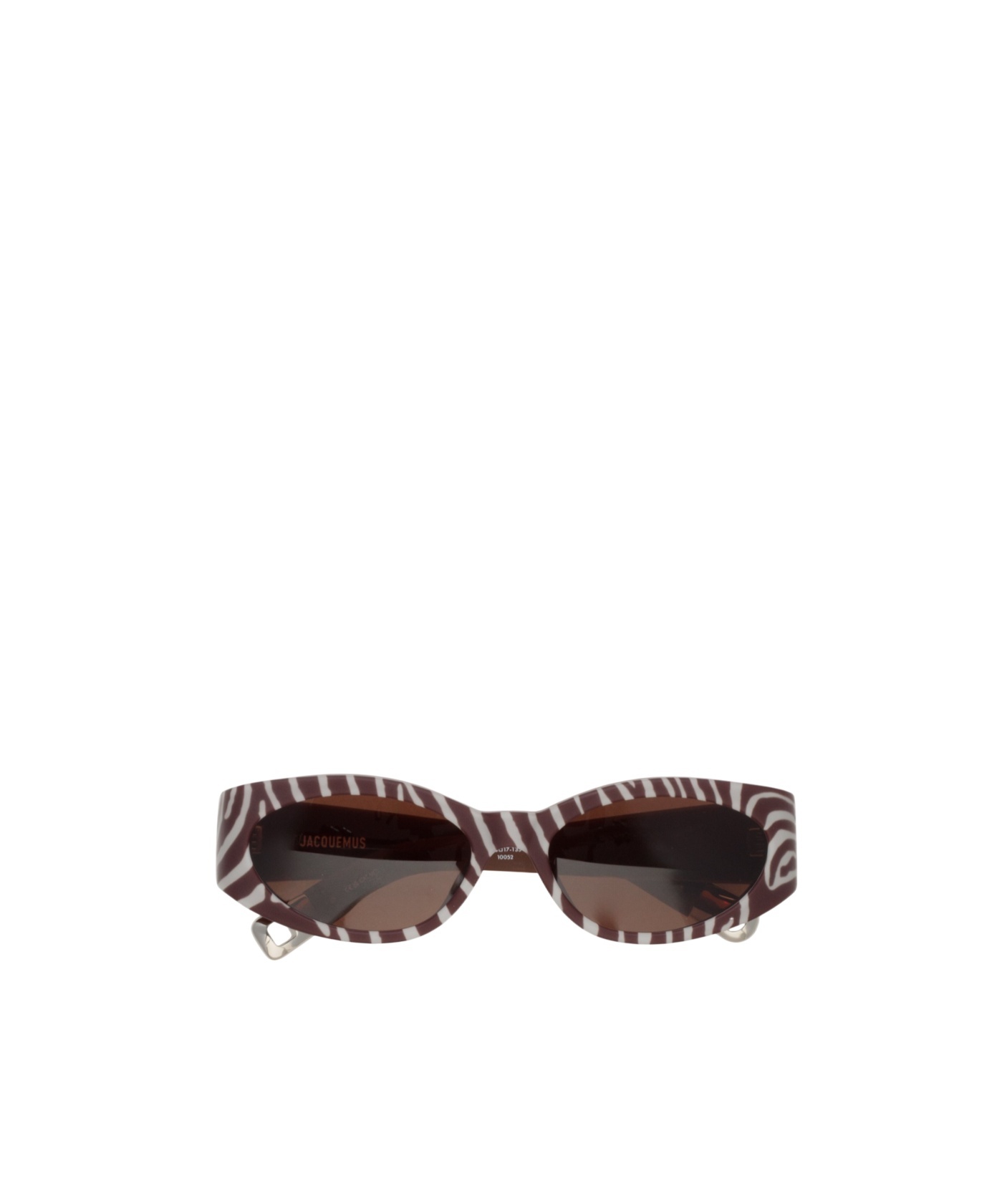 Jacquemus Full Frame Sunglasses In Matte Brown