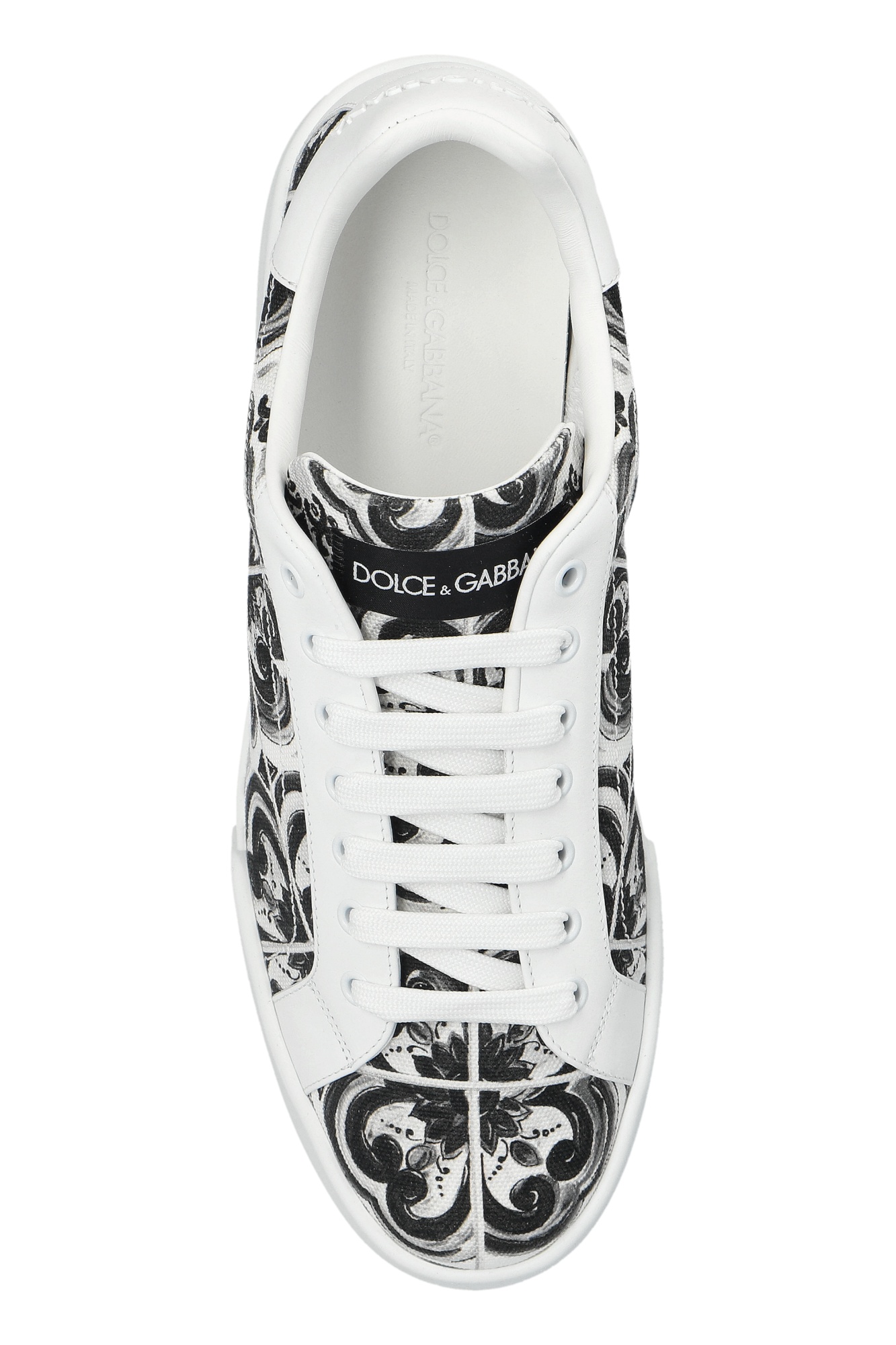 Dolce & Gabbana Majolica-print Portofino Light Strobel Sneaker