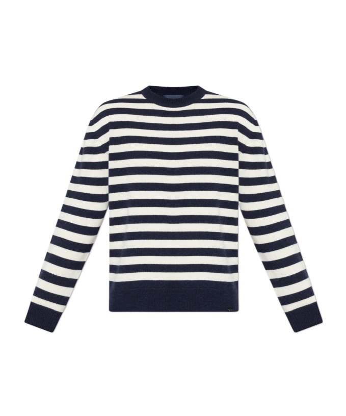 Paul & Shark Long Sleeve Sweater In Black