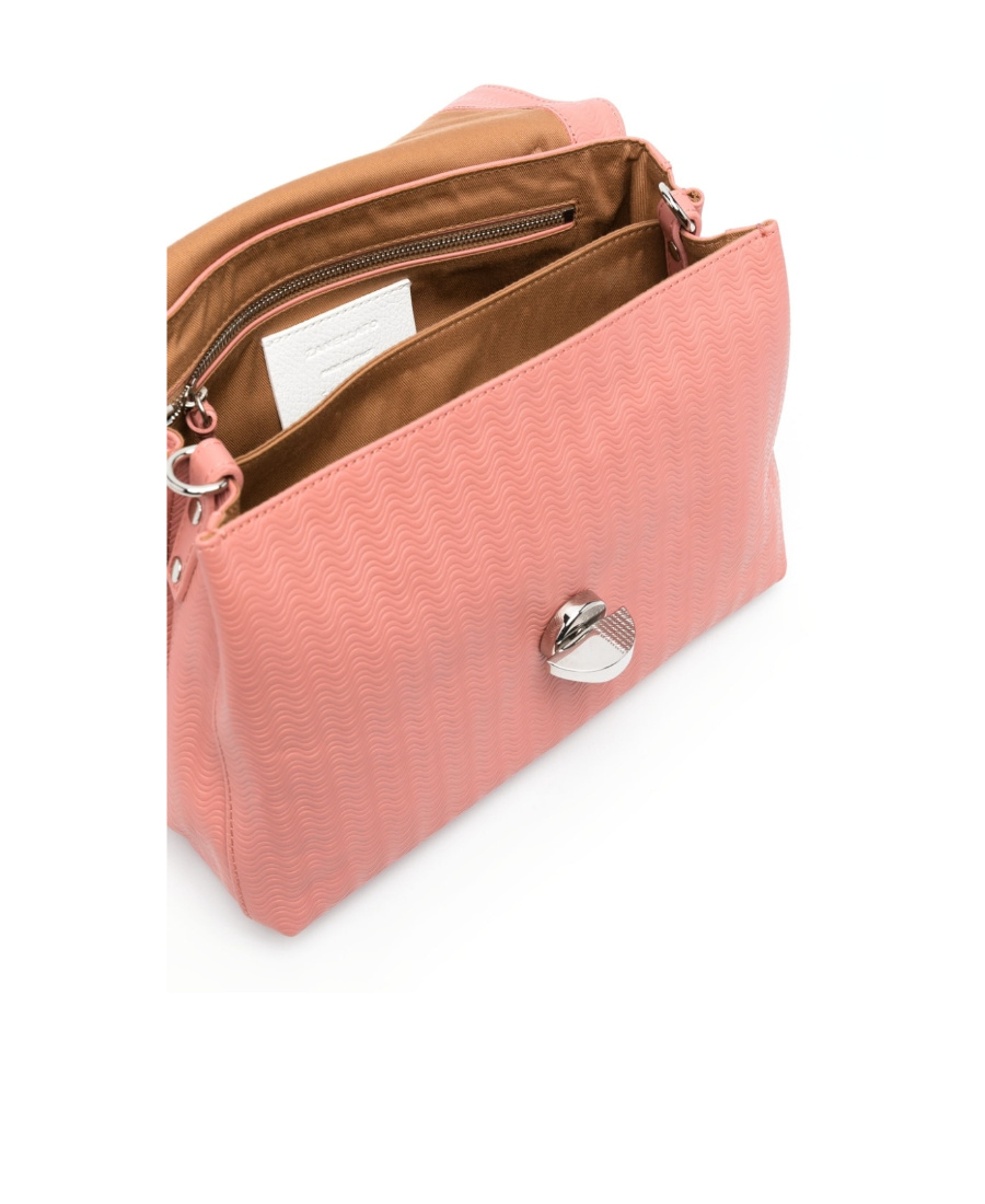 Zanellato Logo Shoulder Bag In Pink