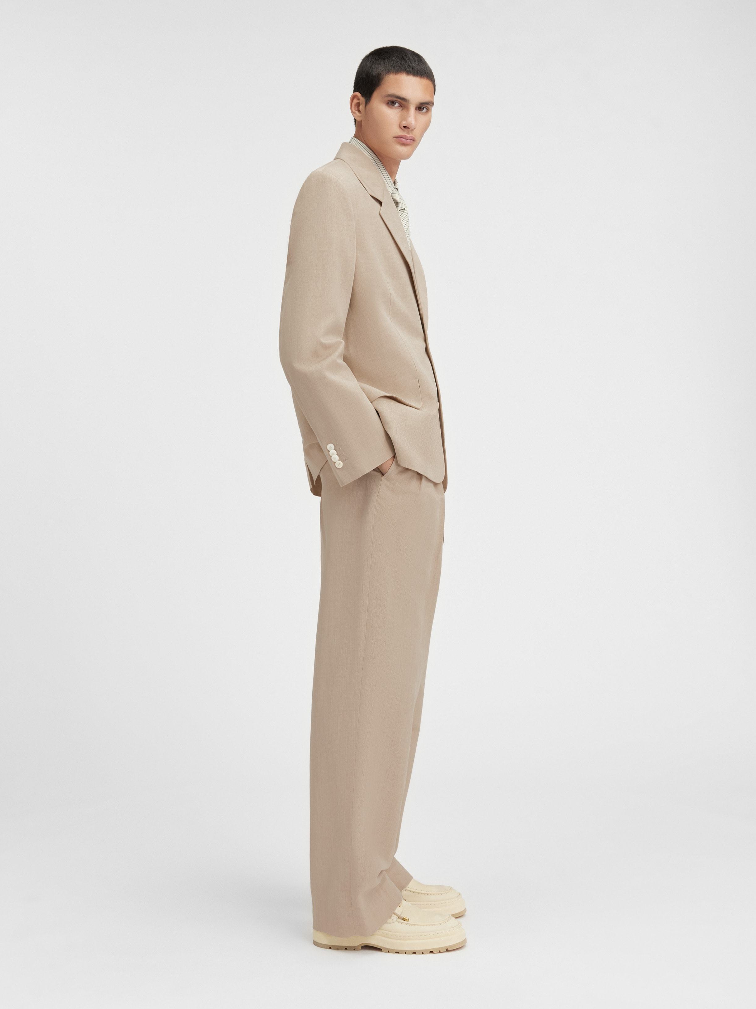 Jacquemus Button-up Jacket In Nude