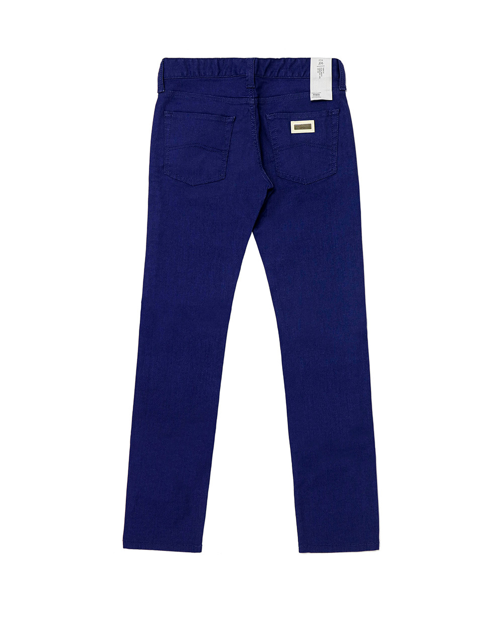 Shop Armani Collezioni Logo Jeans In Blue
