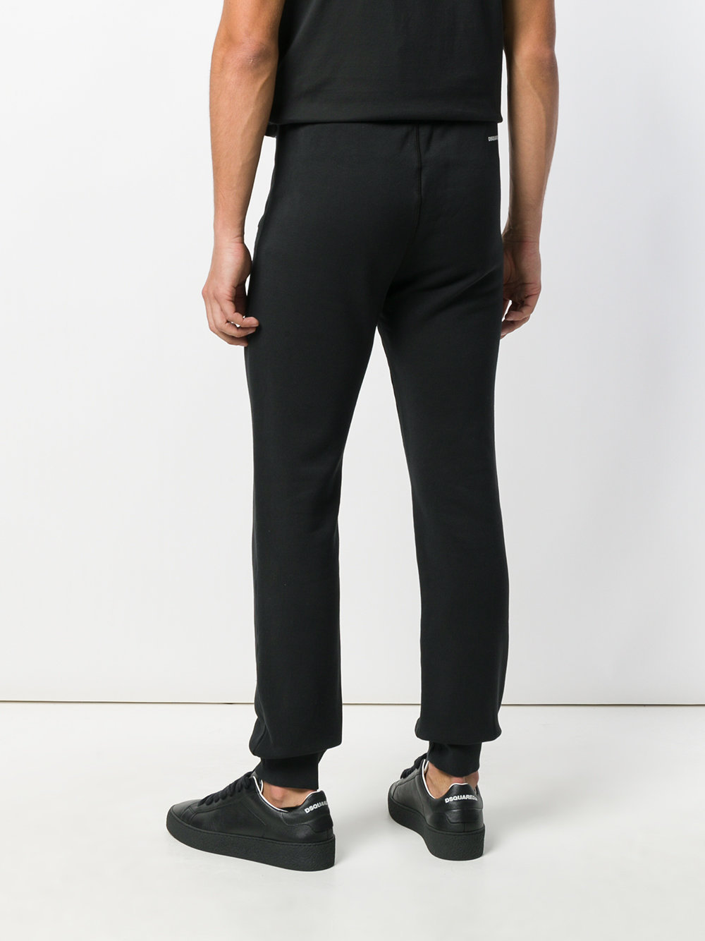 Dsquared2 Icon Logo Track Pants In Black