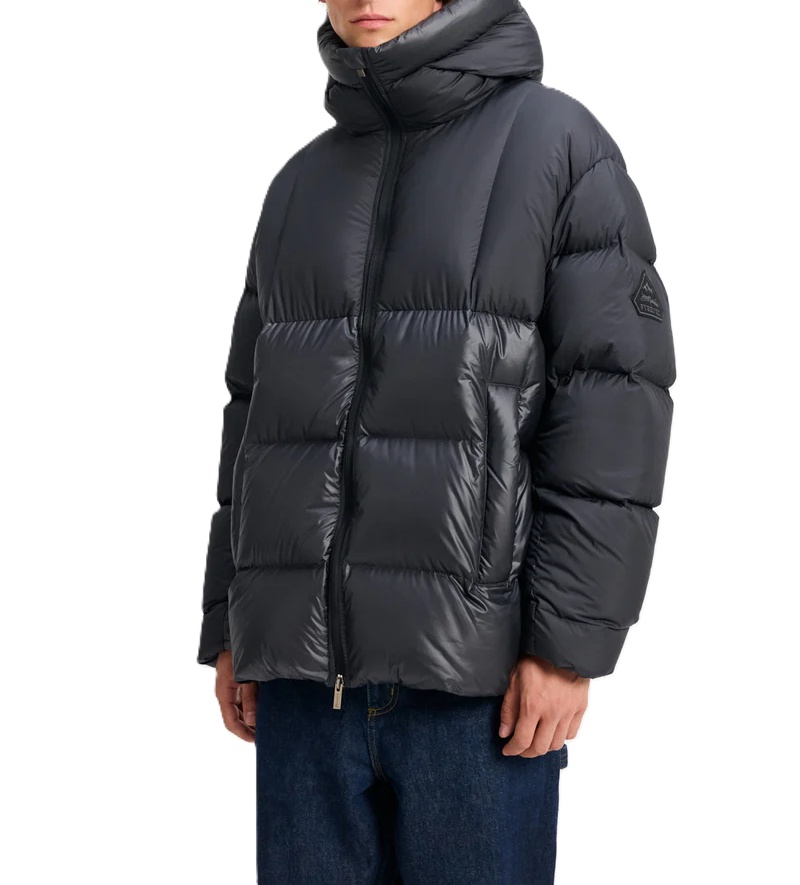 Pyrenex Long-sleeved Cotton Jacket In Black