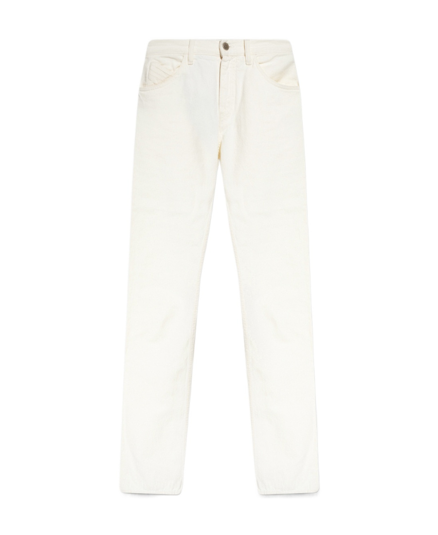Attico Slim-cut Denim Jeans In White