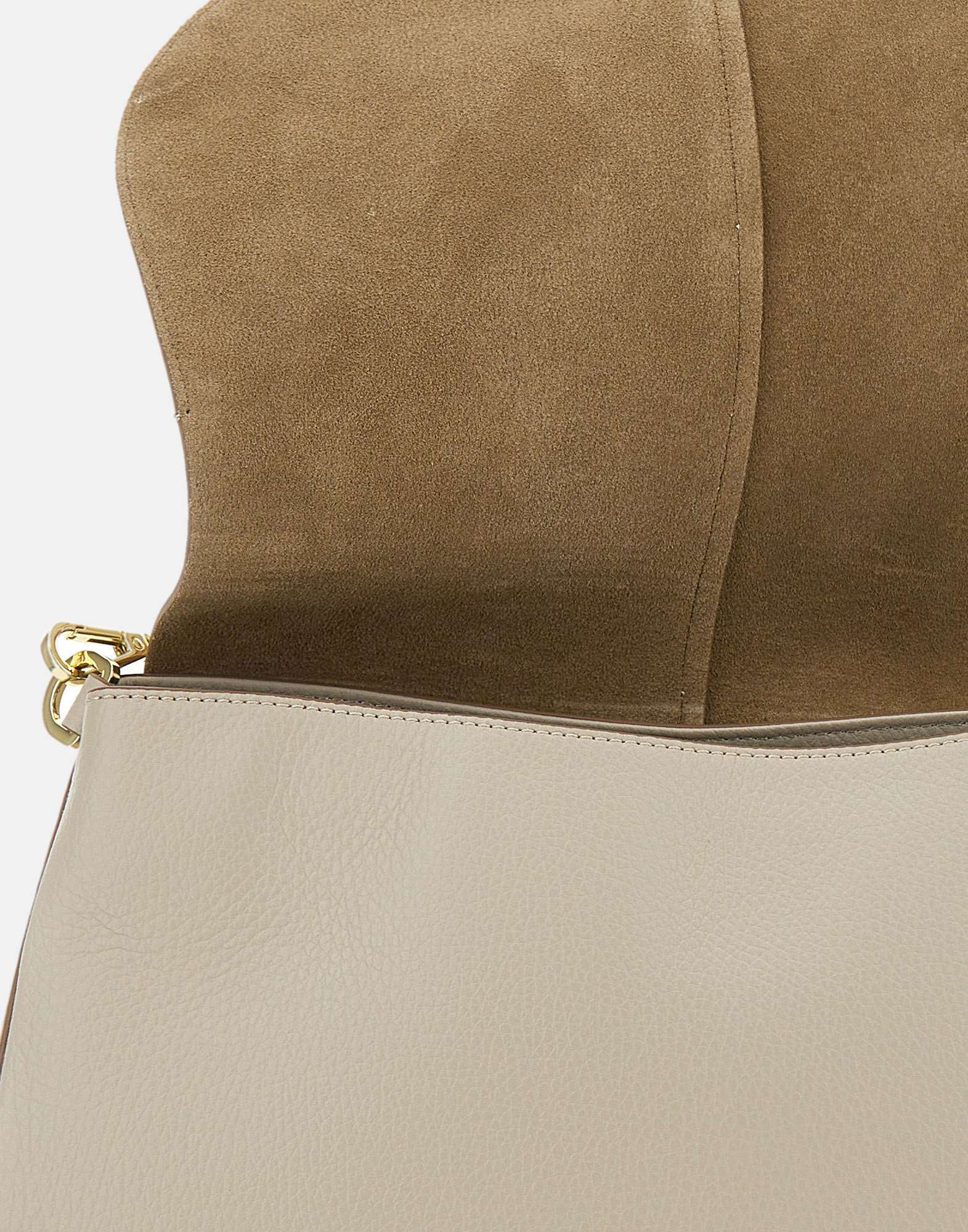 Gianni Chiarini Helena Round Shoulder Bag In White