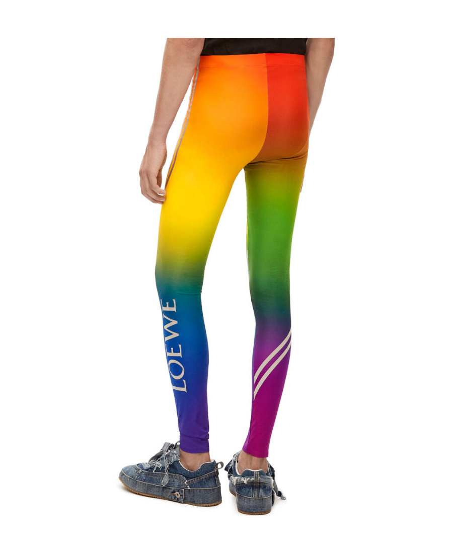 Loewe Rainbow Leggings In Multicolor
