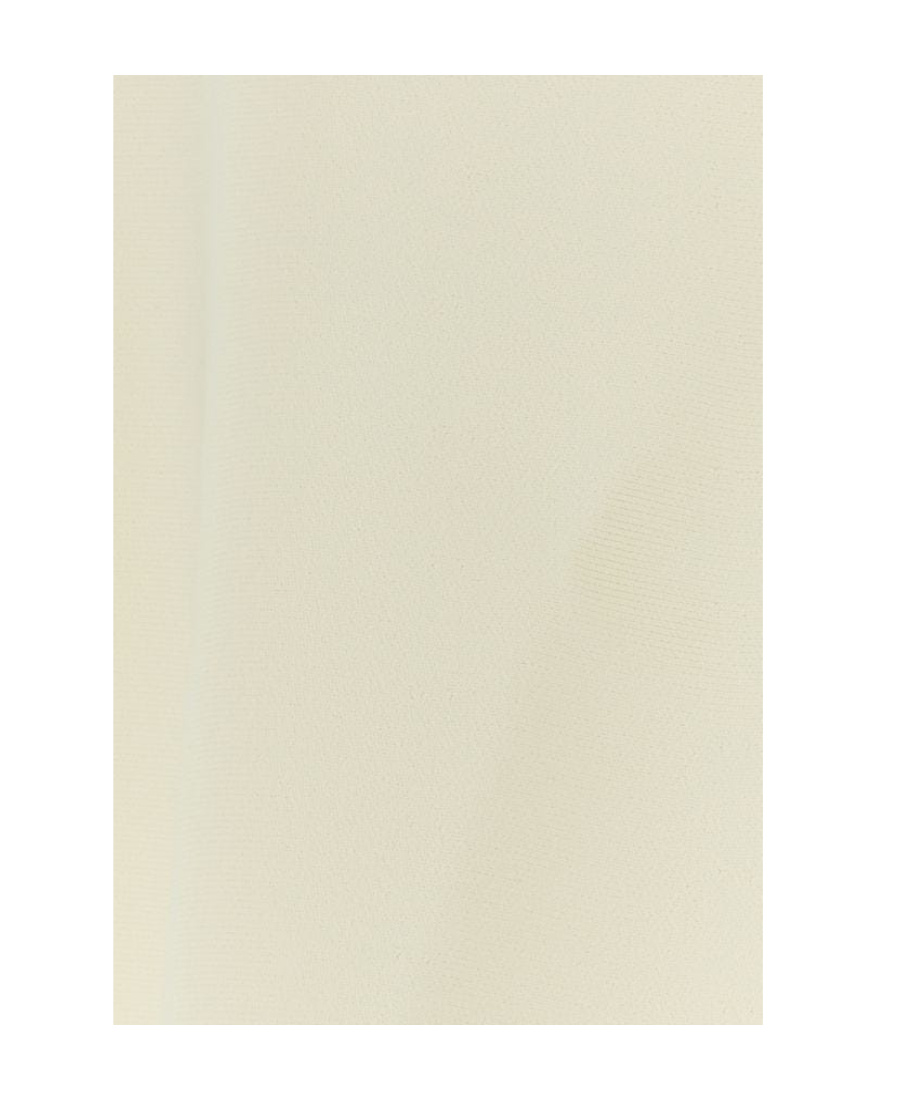 Shop Jil Sander Scoop Neck Cropped Blouse In White