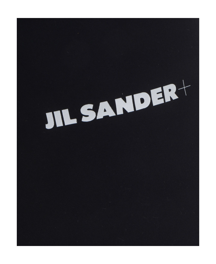 Jil Sander Logo-print Leggings In Black