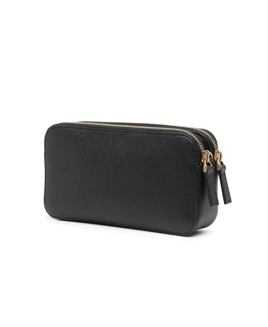 Valentino Vlogo Chain-link Mini Bag In Black