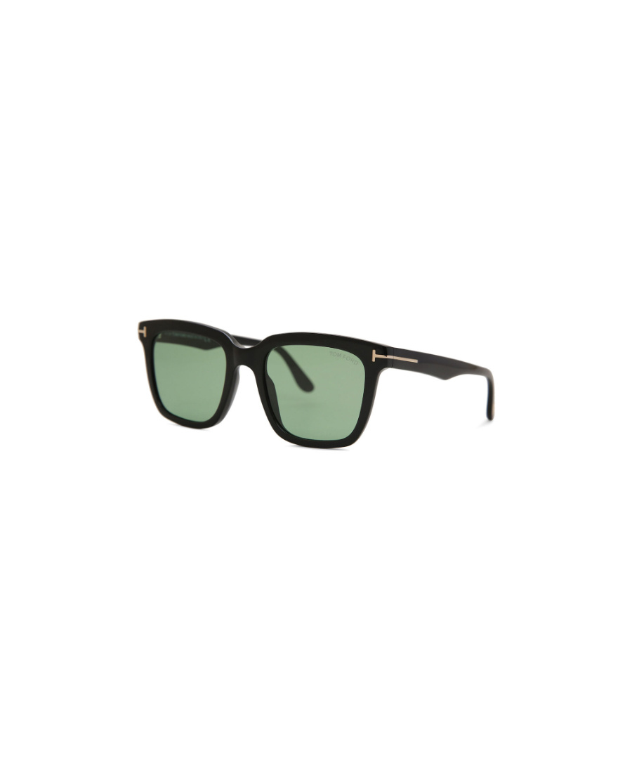 Tom Ford Logo Sunglasses In Black