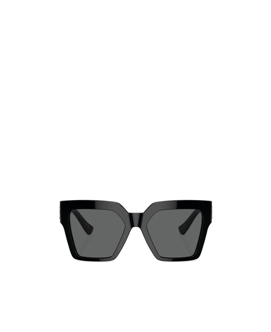 Versace Medusa Acetate Butterfly Sunglasses In Gray