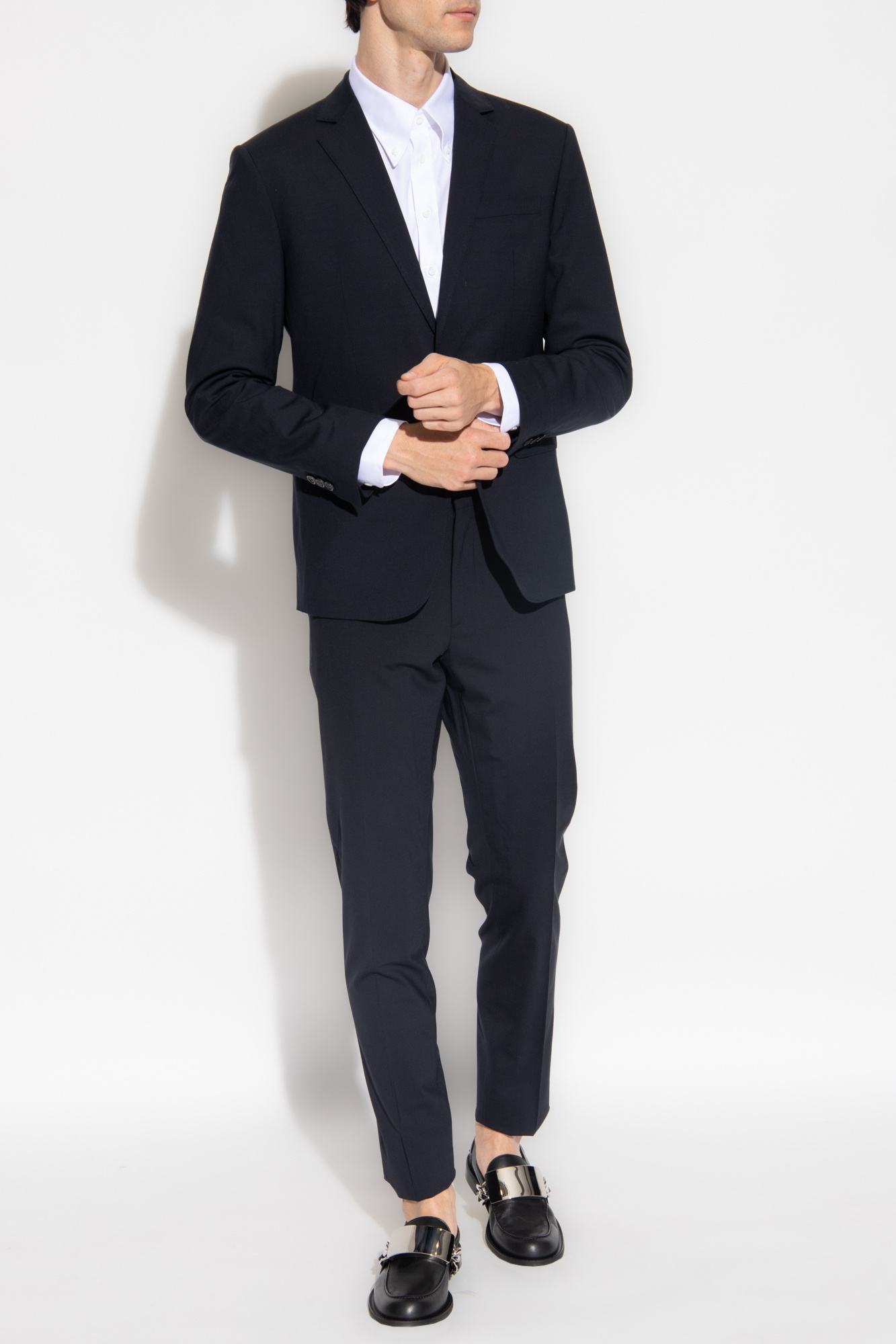 Dsquared2 Single-breasted Two-piece Suit In Black