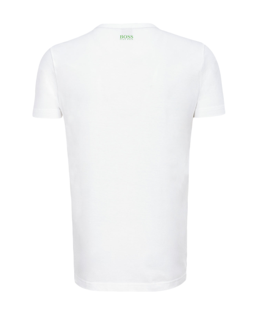 Hugo Boss Logo Details T-shirt In White