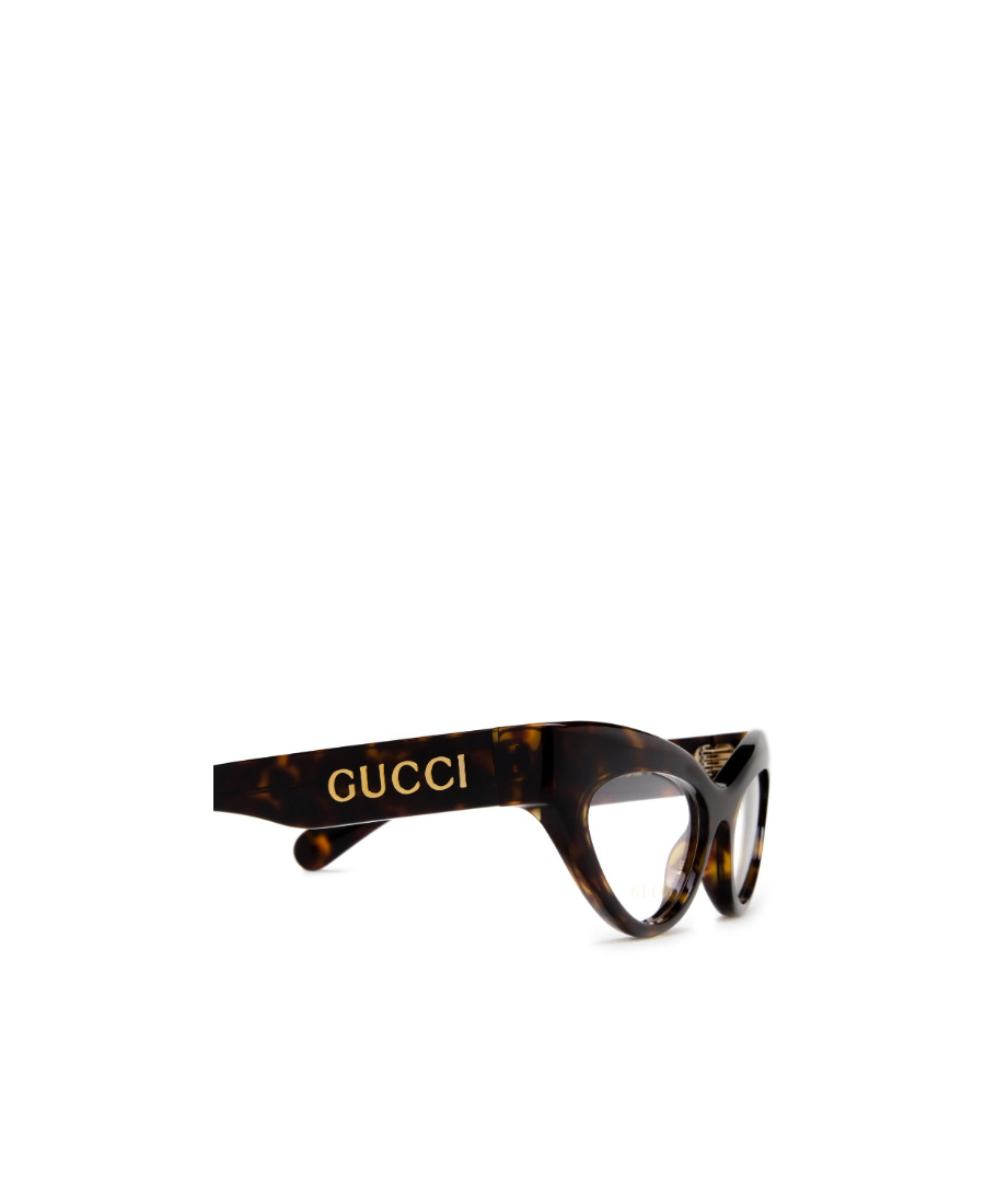 Gucci Cat-eye Frame Glasses In Black