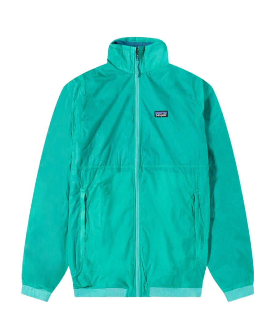 Patagonia Logo Double-sided Casual Jacket In Green