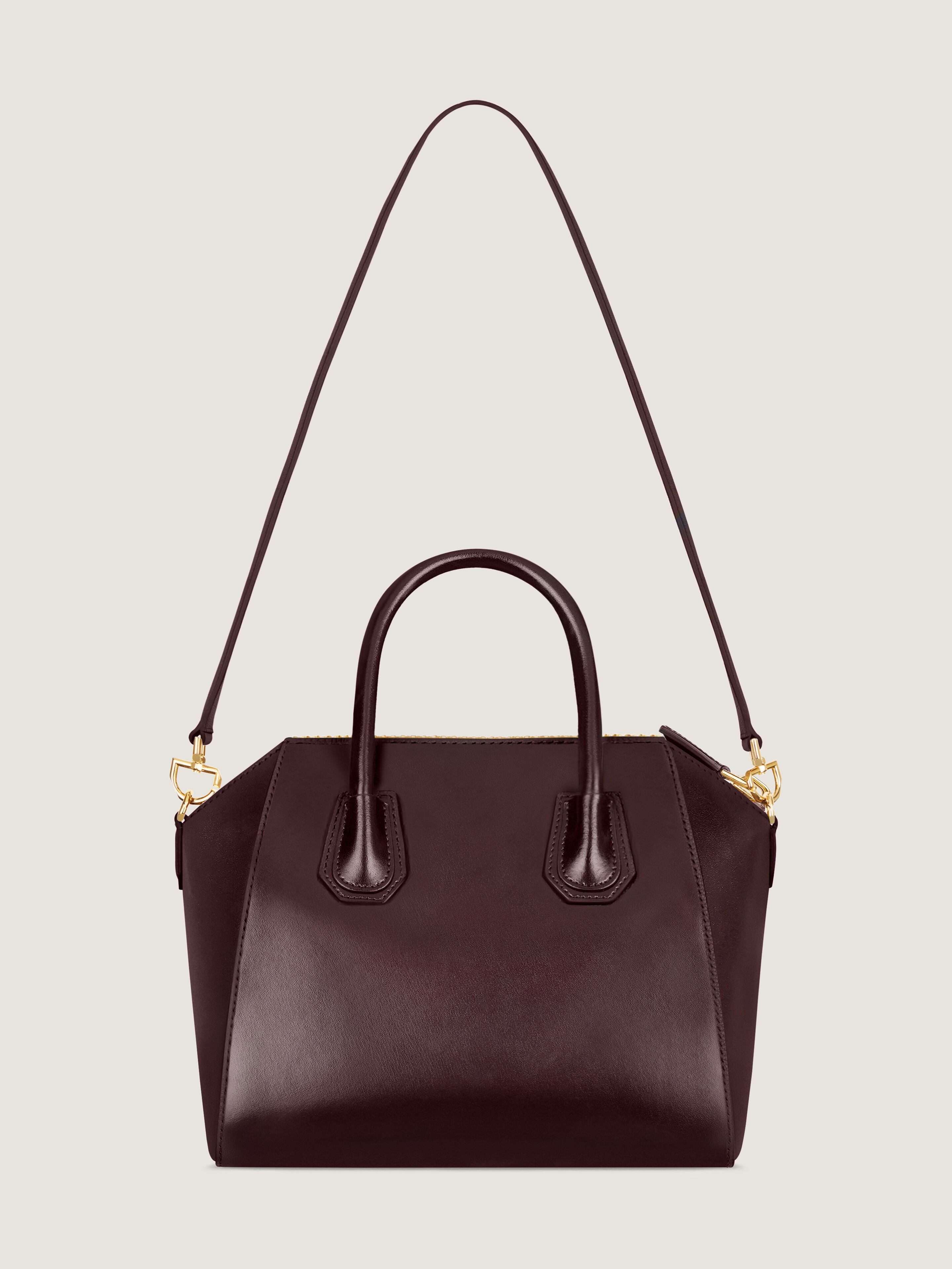 Givenchy Antigona Mini Top Handle Bag In Brown