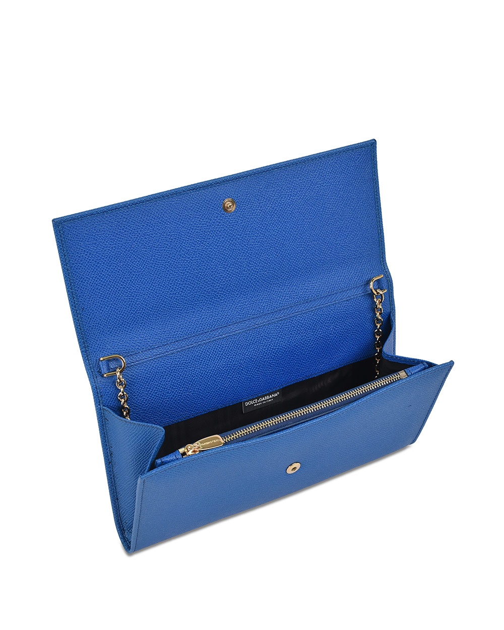 Dolce & Gabbana Logo Details Handbag In Blue