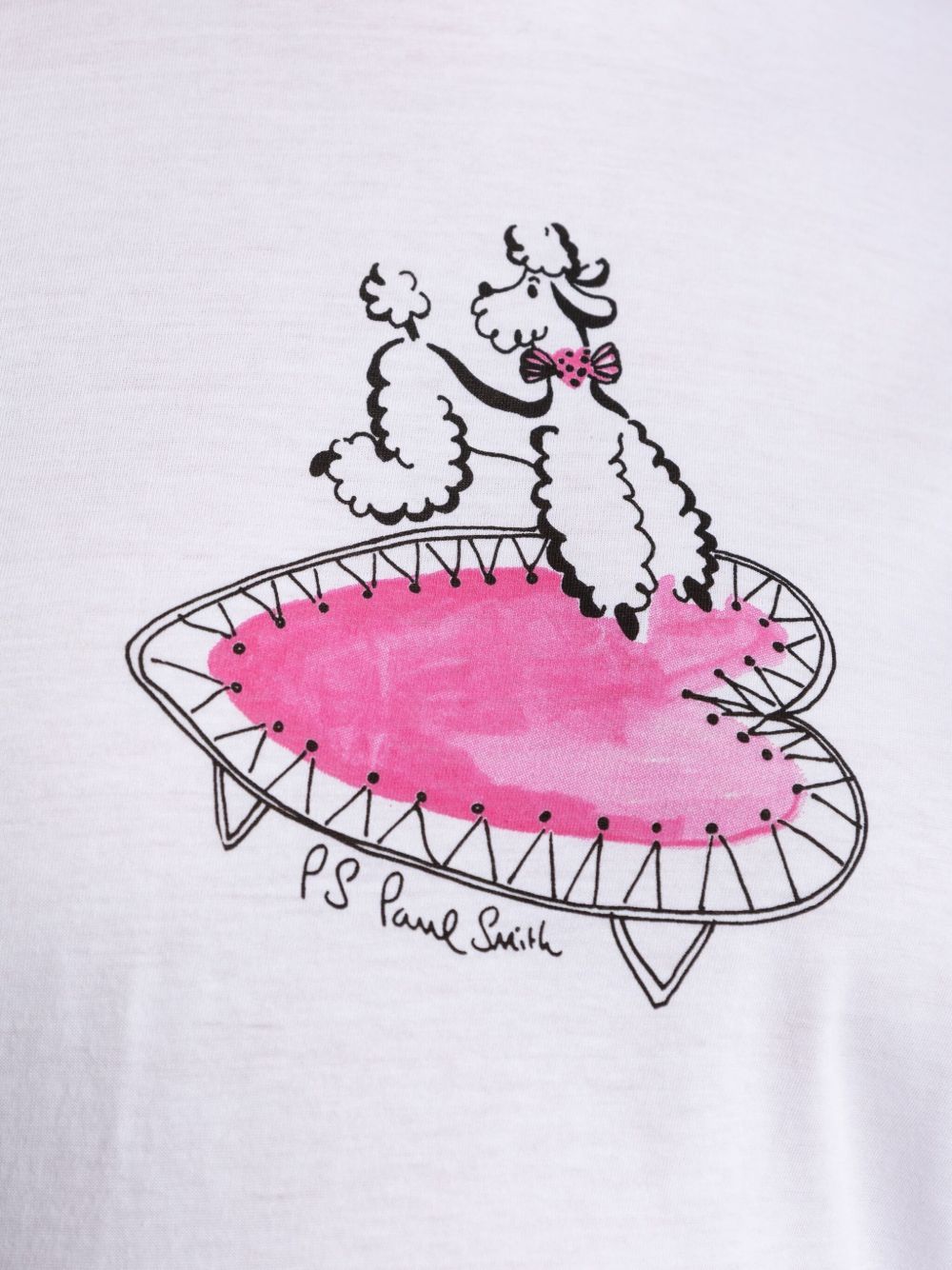 Ps By Paul Smith Ps Paul Smith Logo Printed Crewneck T-shirt