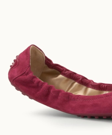 TOD'S BOW TIE BALLET SHOES