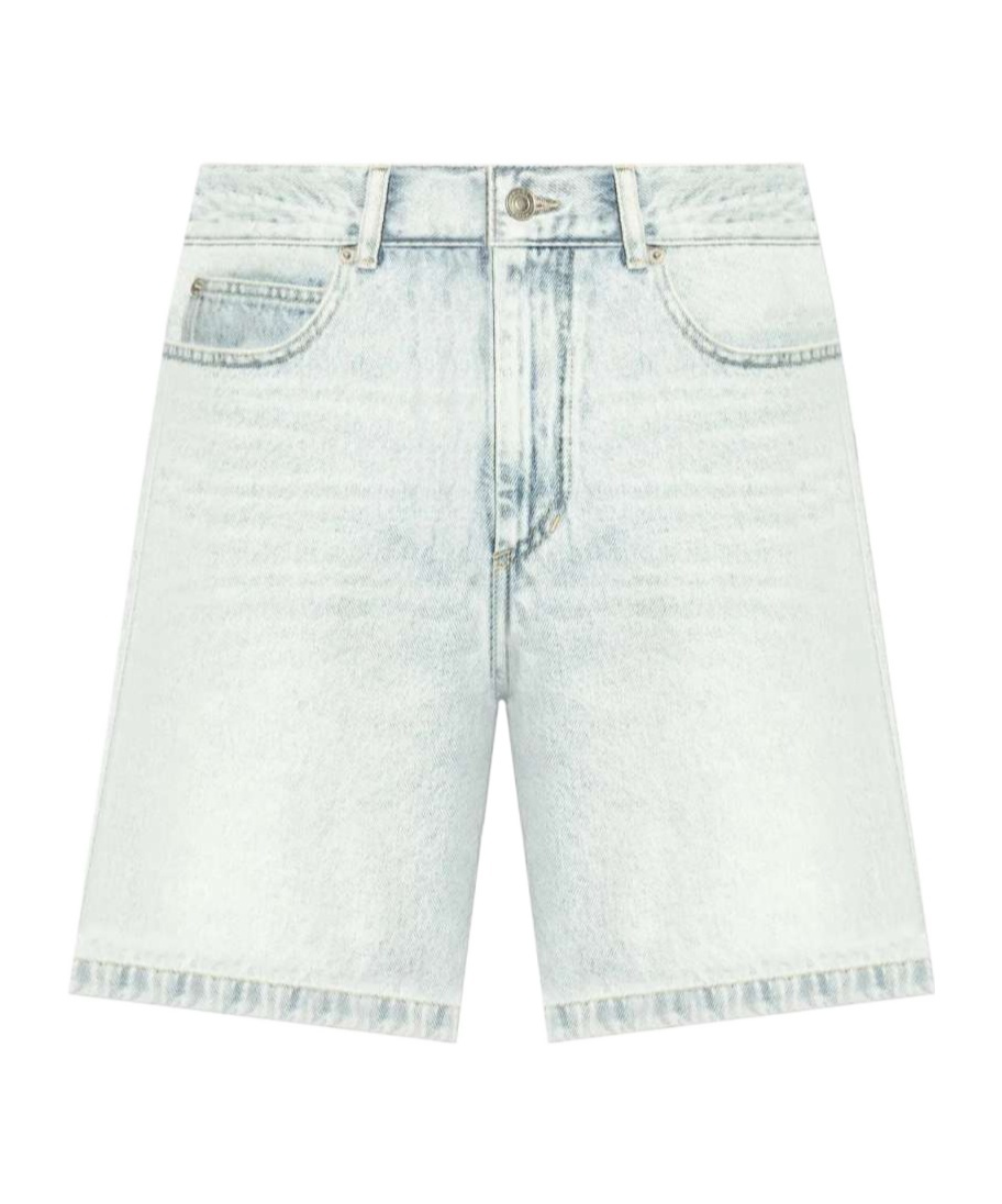 Isabel Marant Belt-loop Shorts In White