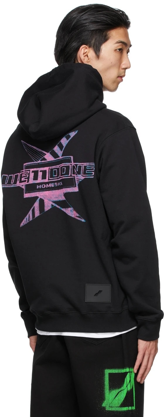 We11 Done Logo Sweater In Black
