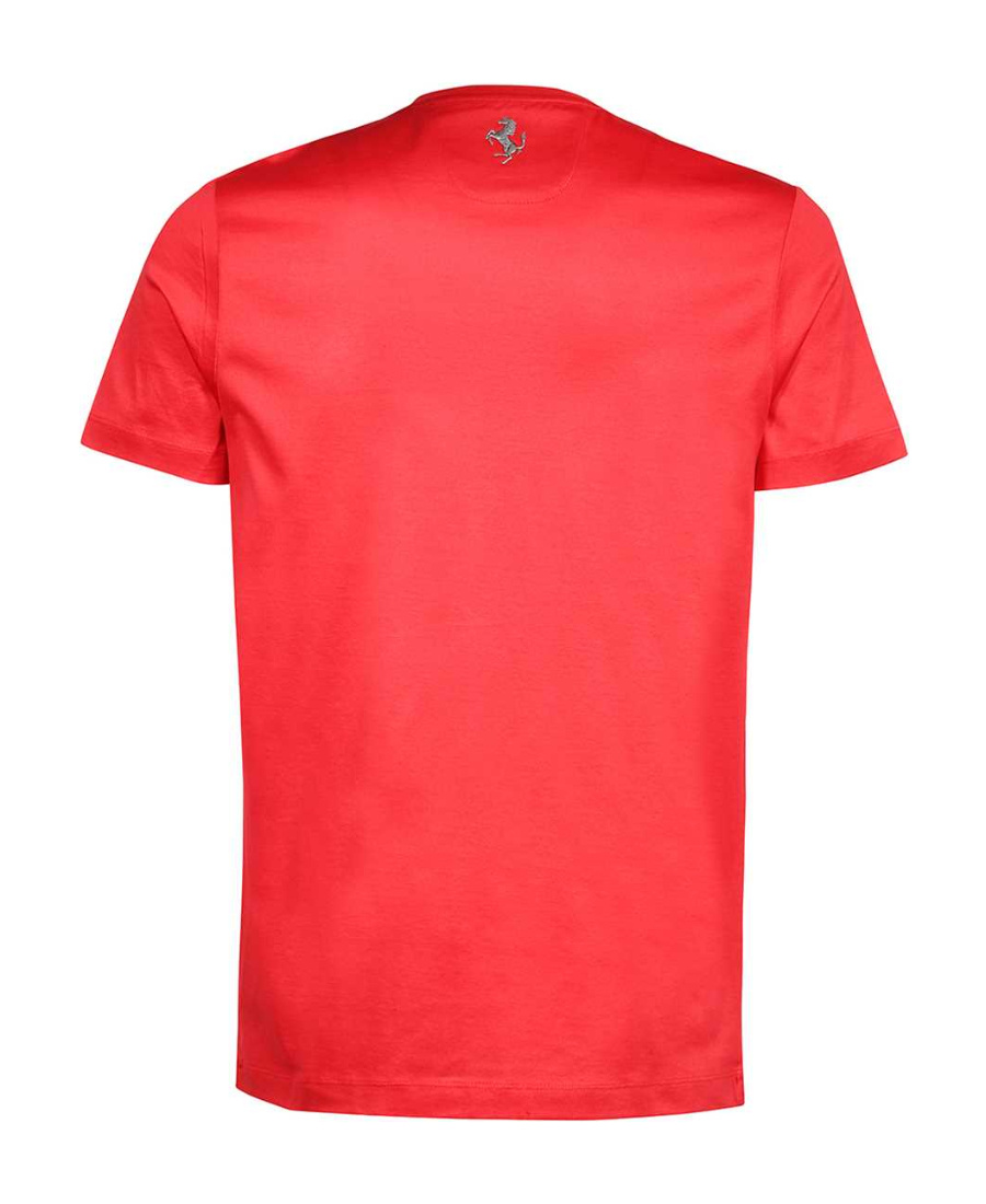 Ferrari Logo T-shirt In Red