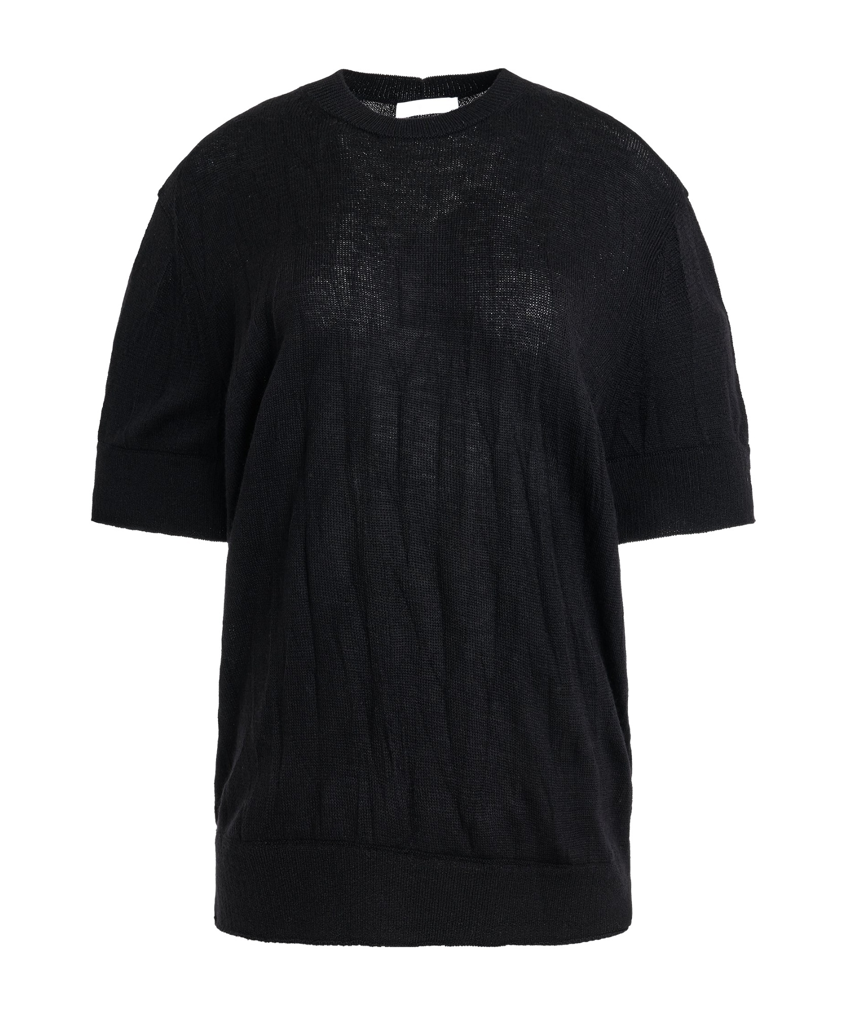 Helmut Lang Crushed T-shirt In Black